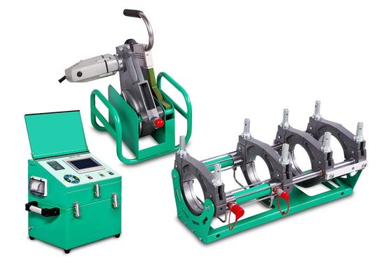 Máquina da solda por fusão da extremidade da tubulação do Hdpe de SWT-V160/50H auto para 50mm-160mm