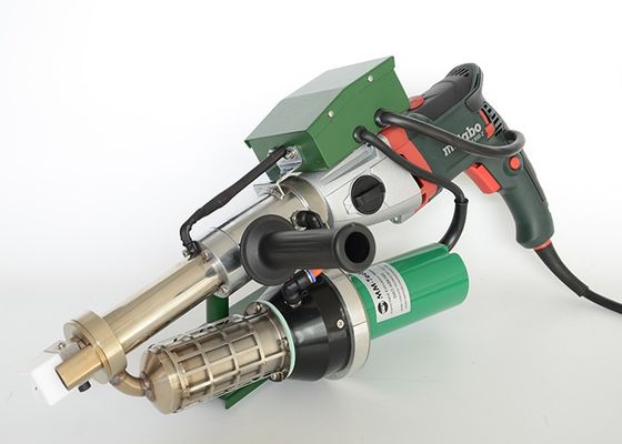 SWT - NS610C PP PE PVDF Máquina de solda por extrusão de materiais Cor verde