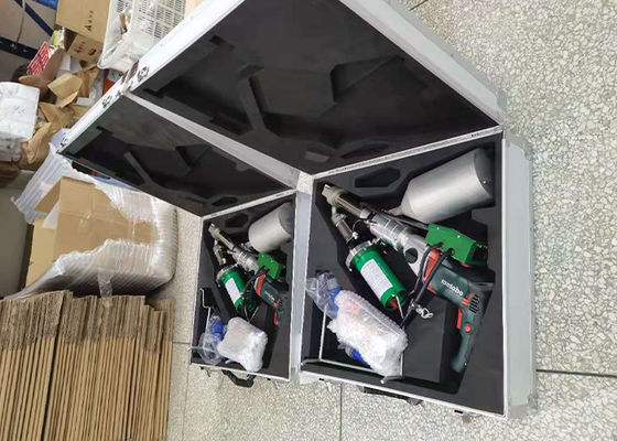 O PE PP da arma da soldadura da extrusão 220V granula matérias primas puras granuladas